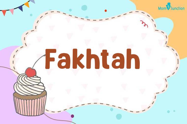 Fakhtah Birthday Wallpaper
