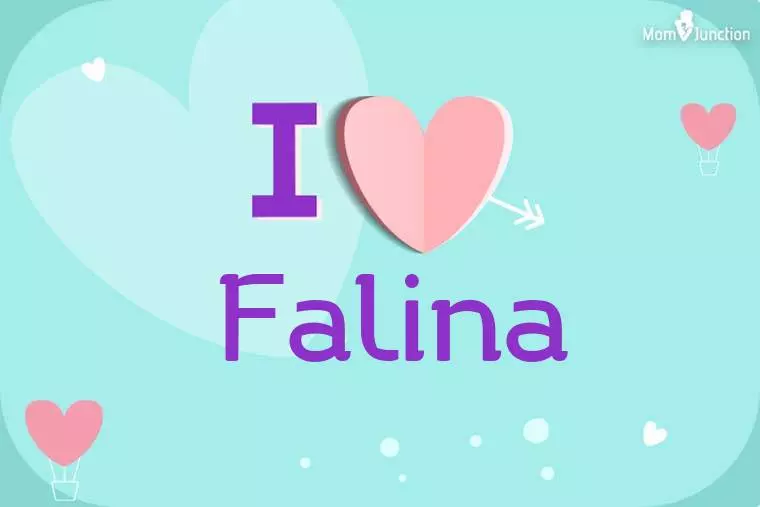 I Love Falina Wallpaper