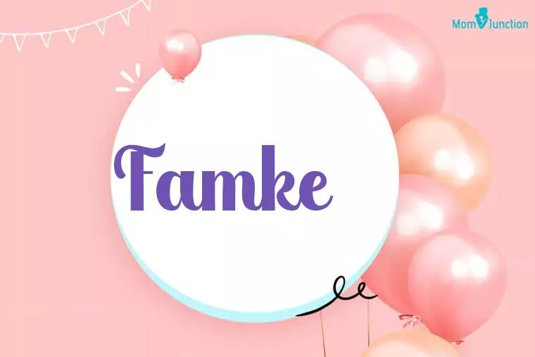 Famke Birthday Wallpaper