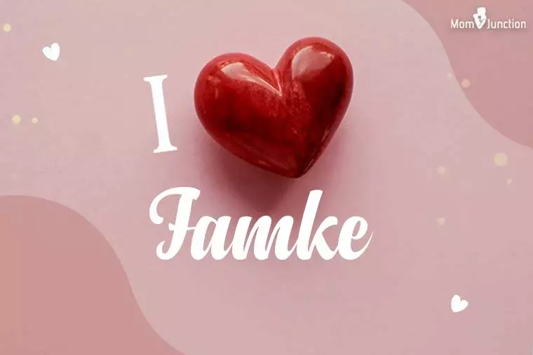 I Love Famke Wallpaper