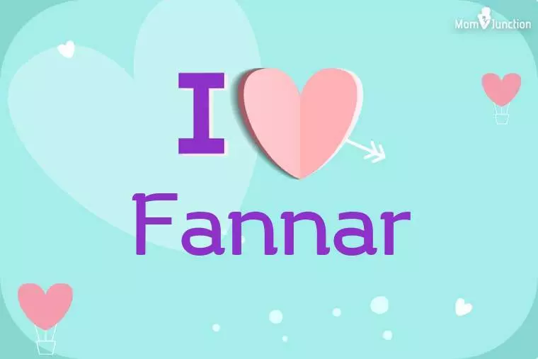 I Love Fannar Wallpaper