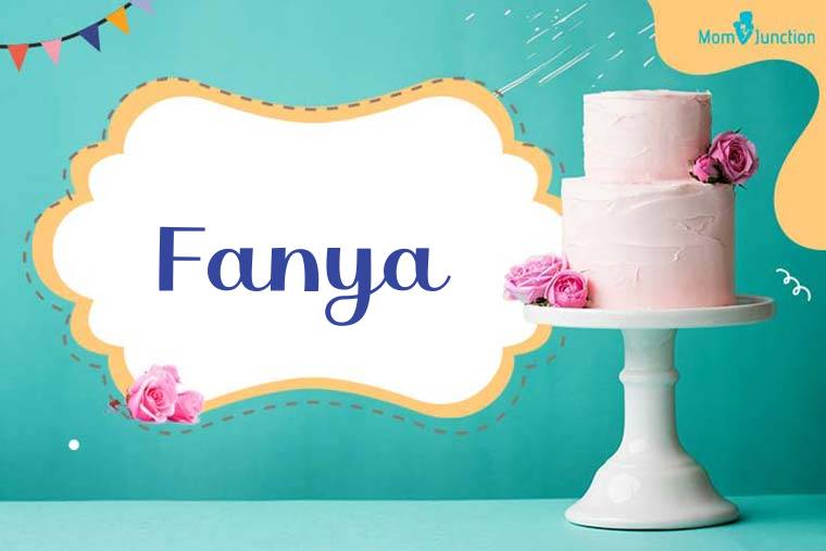 Fanya Birthday Wallpaper