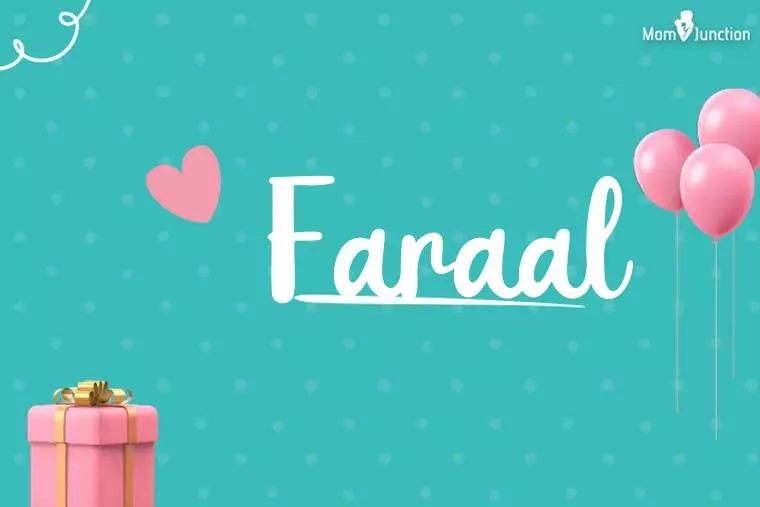 Faraal Birthday Wallpaper