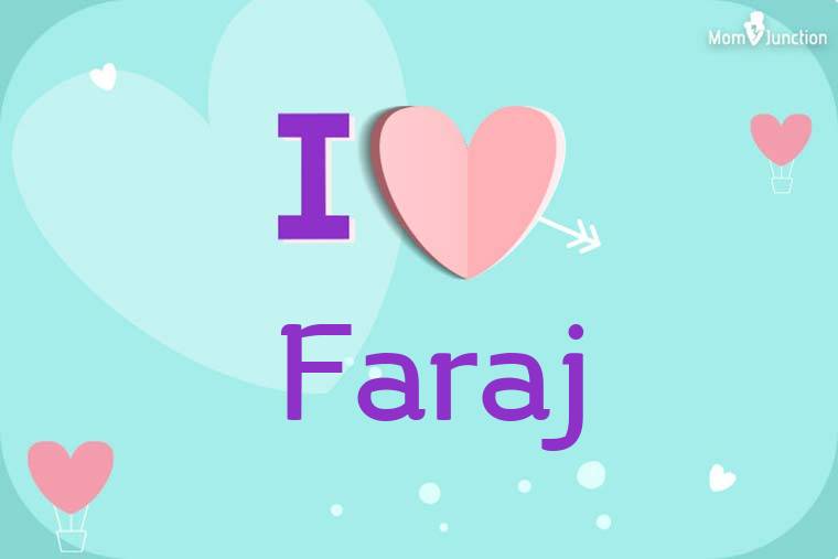 I Love Faraj Wallpaper