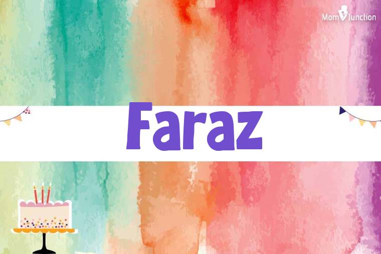 Faraz Birthday Wallpaper
