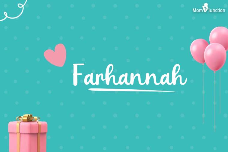 Farhannah Birthday Wallpaper