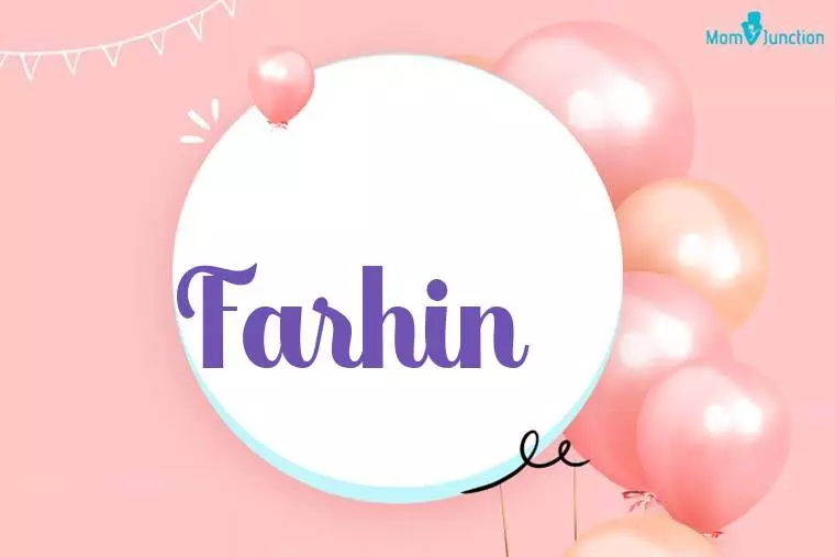 Farhin Birthday Wallpaper