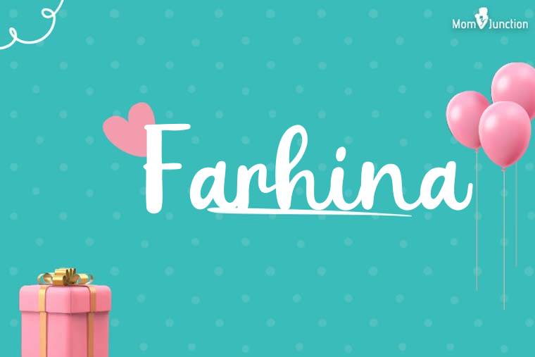 Farhina Birthday Wallpaper
