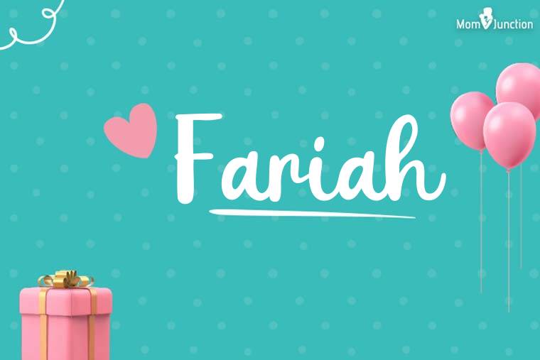 Fariah Birthday Wallpaper