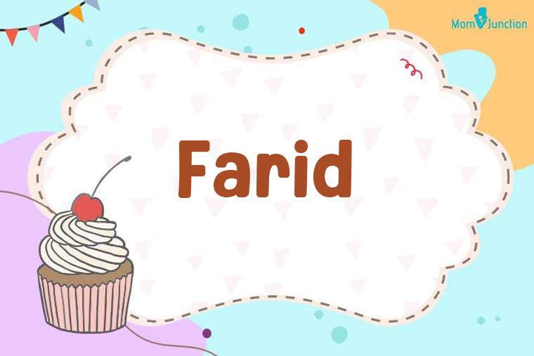 Farid Birthday Wallpaper