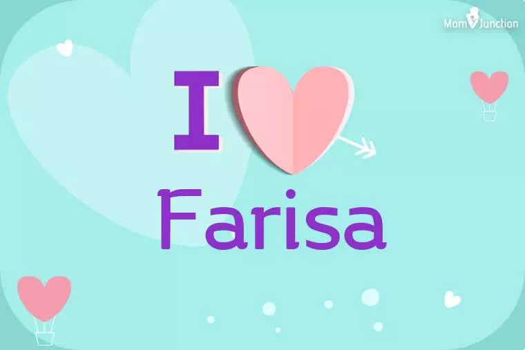 I Love Farisa Wallpaper