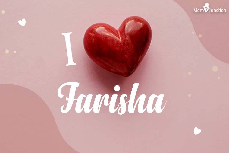 I Love Farisha Wallpaper