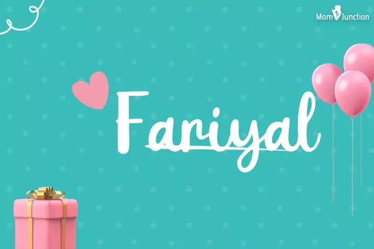 Fariyal Birthday Wallpaper