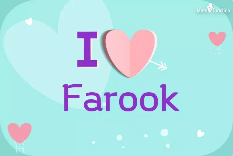 I Love Farook Wallpaper