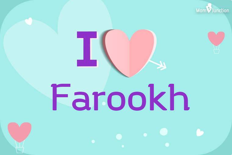 I Love Farookh Wallpaper