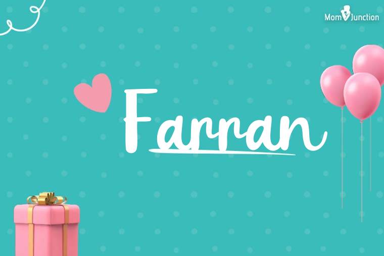 Farran Birthday Wallpaper