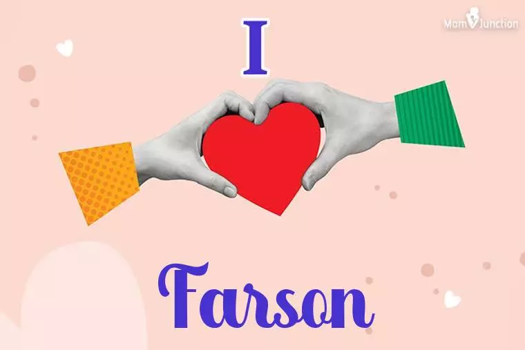 I Love Farson Wallpaper