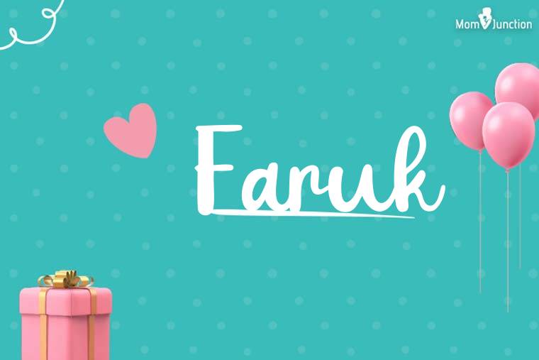 Faruk Birthday Wallpaper