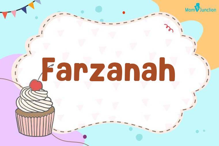 Farzanah Birthday Wallpaper
