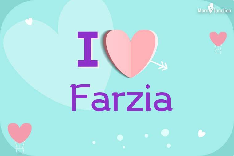 I Love Farzia Wallpaper