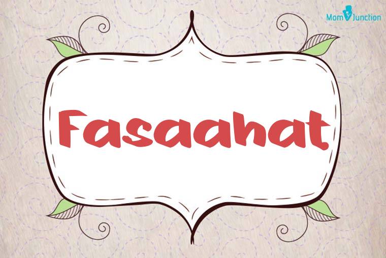 Fasaahat Stylish Wallpaper