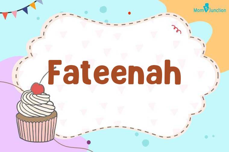 Fateenah Birthday Wallpaper