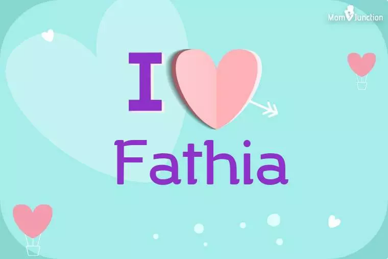 I Love Fathia Wallpaper