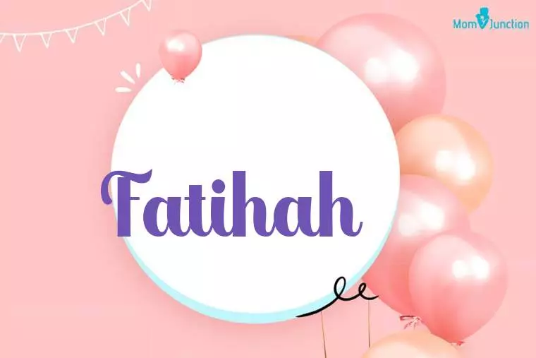 Fatihah Birthday Wallpaper