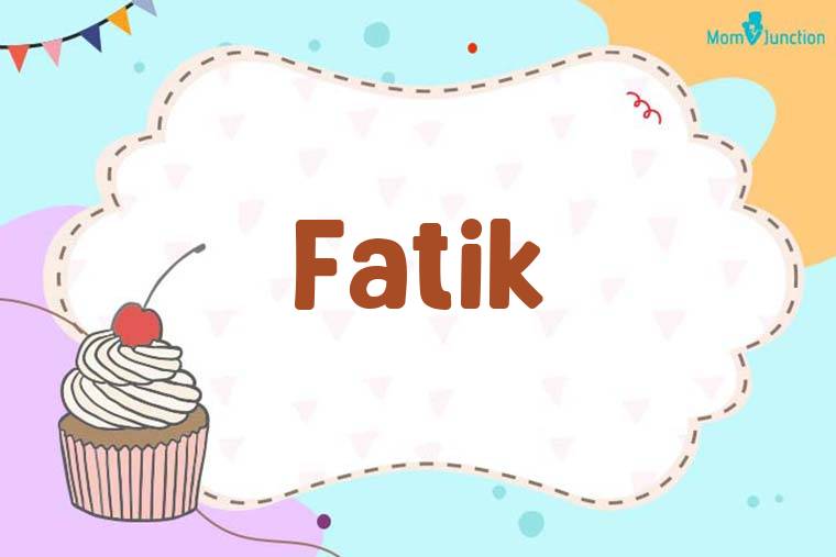 Fatik Birthday Wallpaper