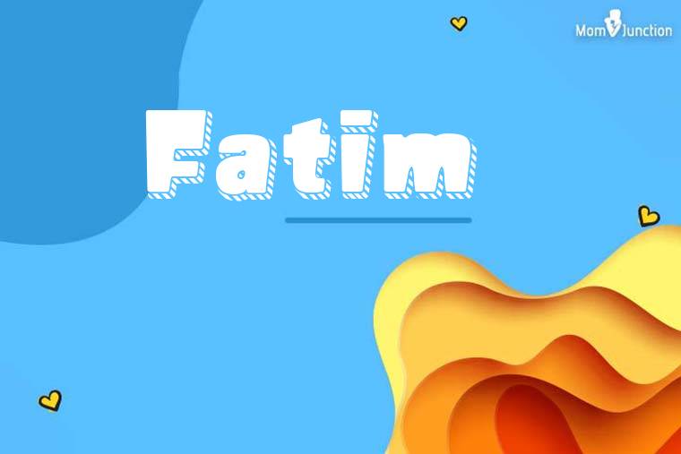Fatim 3D Wallpaper