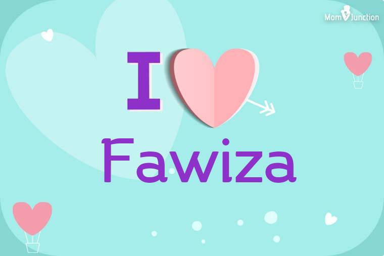 I Love Fawiza Wallpaper