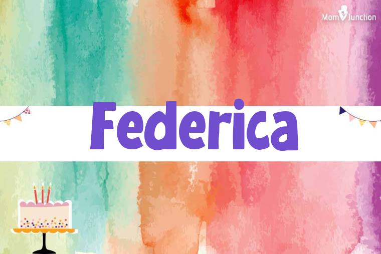 Federica Birthday Wallpaper