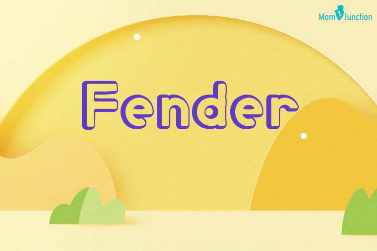Fender 3D Wallpaper