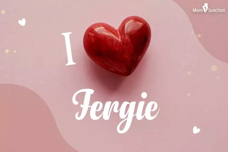 I Love Fergie Wallpaper