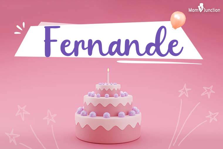 Fernande Birthday Wallpaper