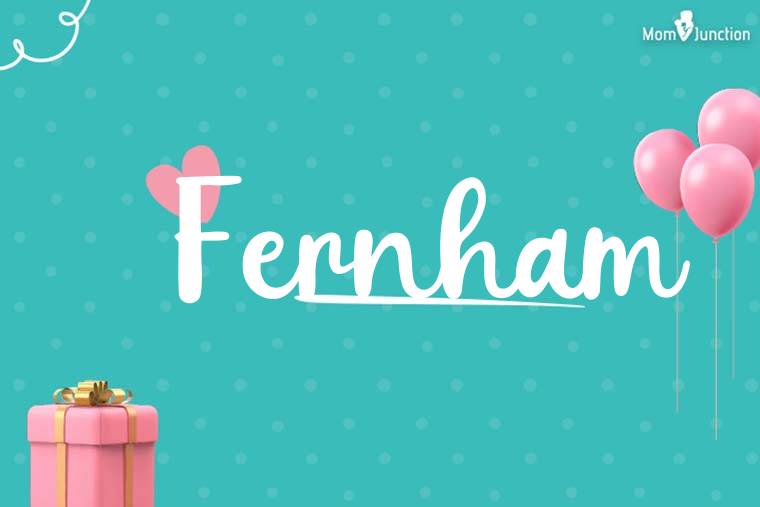 Fernham Birthday Wallpaper