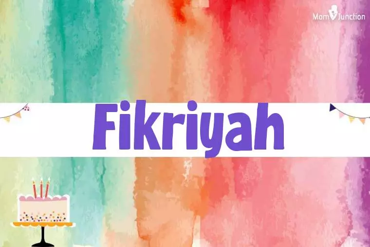 Fikriyah Birthday Wallpaper