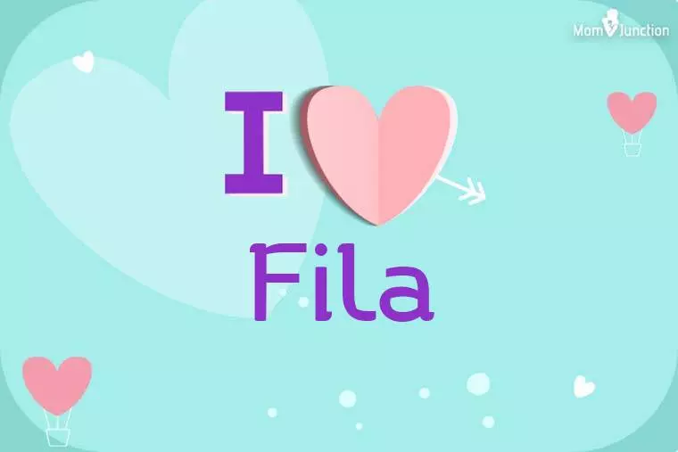 I Love Fila Wallpaper