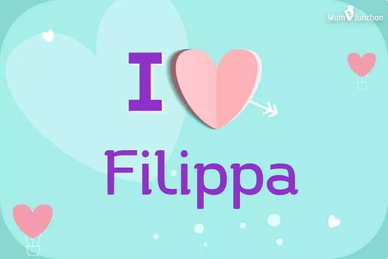 I Love Filippa Wallpaper