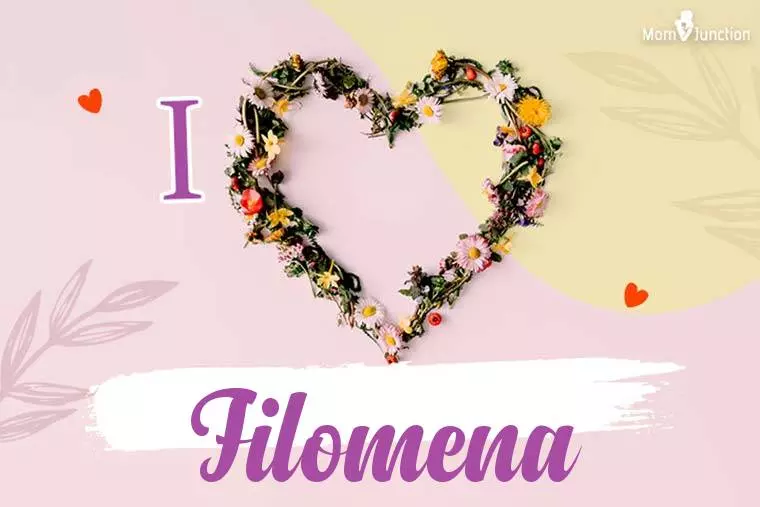 I Love Filomena Wallpaper