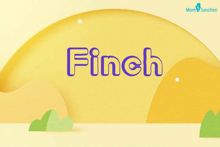 Finch 3D Wallpaper