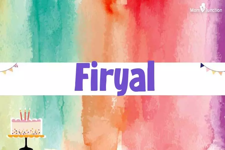 Firyal Birthday Wallpaper