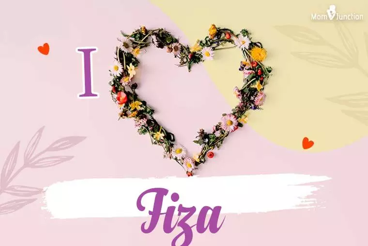 I Love Fiza Wallpaper