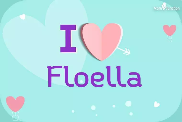 I Love Floella Wallpaper