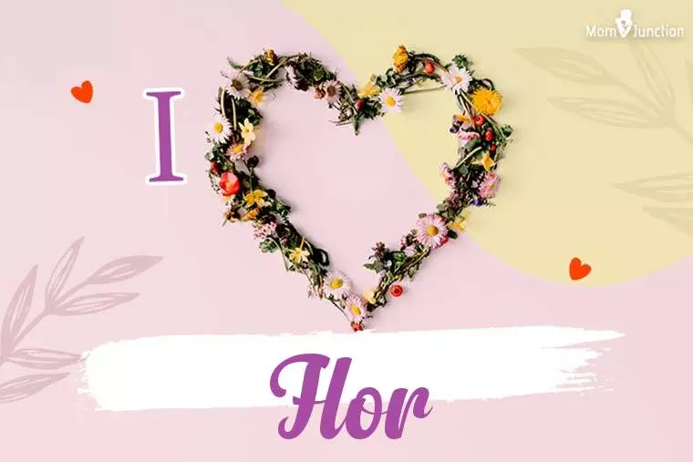 I Love Flor Wallpaper