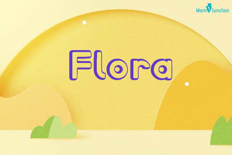 Flora 3D Wallpaper