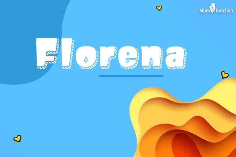 Florena 3D Wallpaper