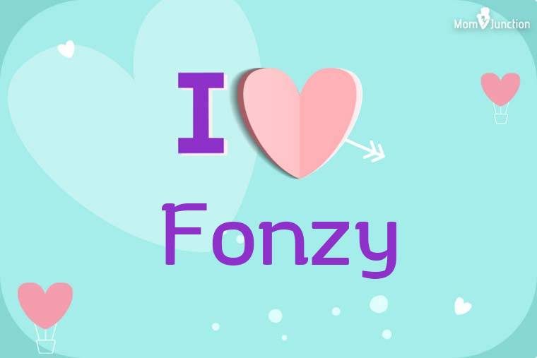 I Love Fonzy Wallpaper
