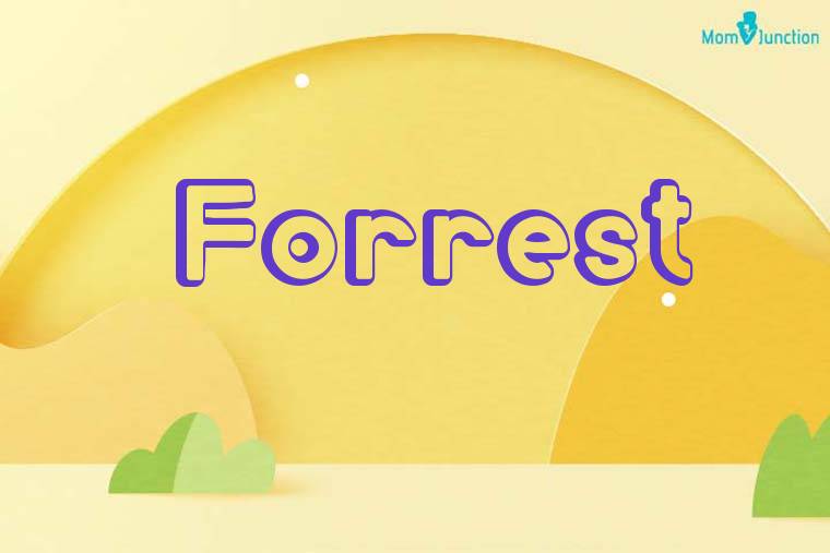 Forrest 3D Wallpaper