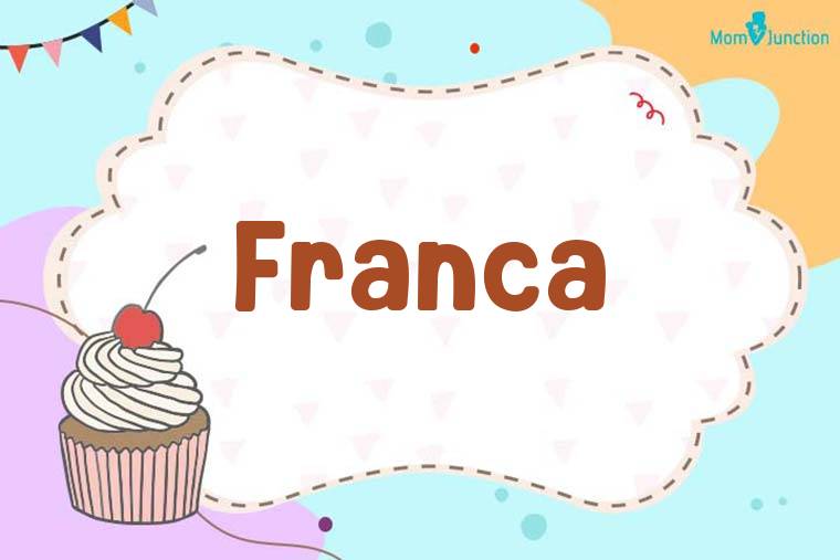 Franca Birthday Wallpaper